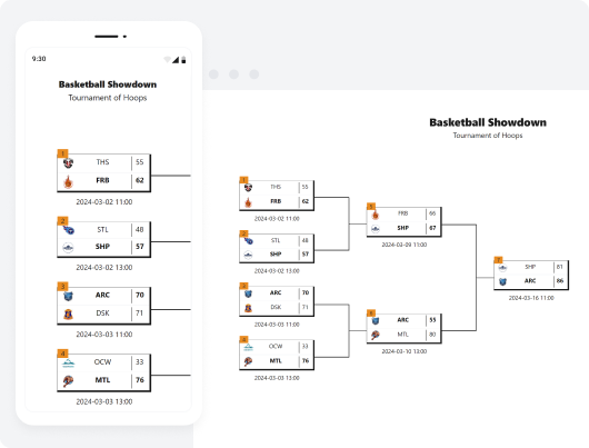 Brackets Widget Responsive Fouita