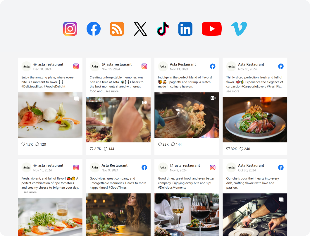 All Your Social Media in One Place