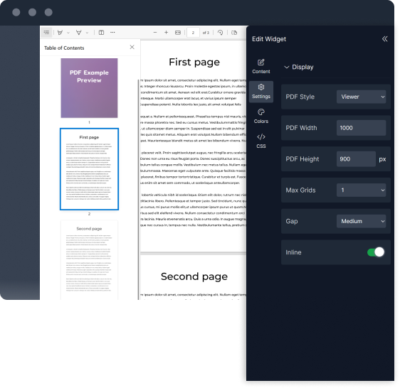 customize pdf reader fouita