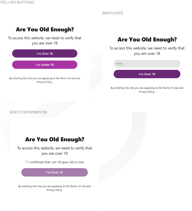 flexible age verification widget fouita 