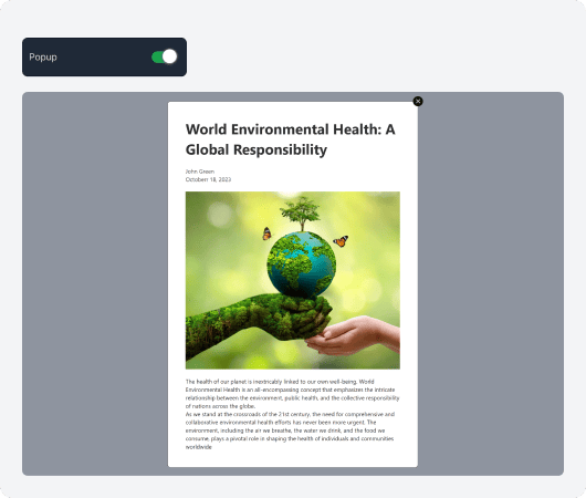 Transform your mini blog with a click!